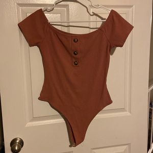 Salom off the shoulder body suite